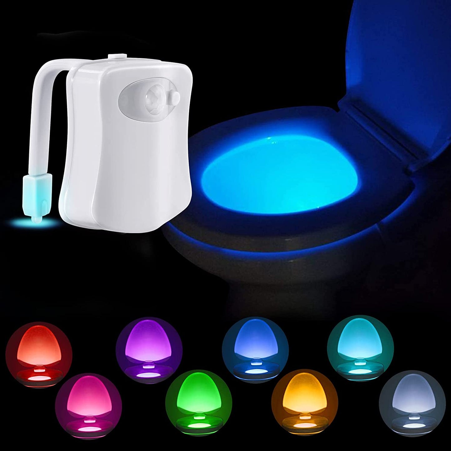 Toilet Night Light with Motion Sensor