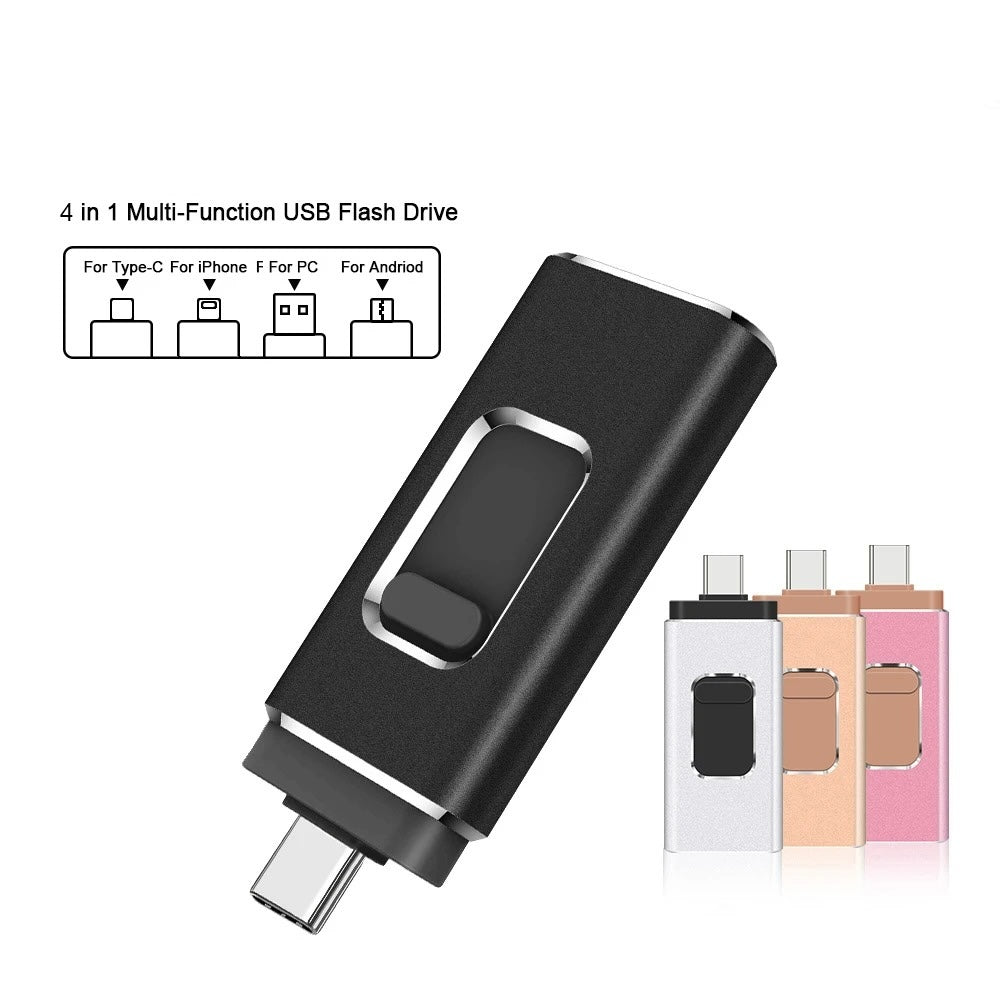 EcoDrive Swift 4-in-1 USB Flash Drive