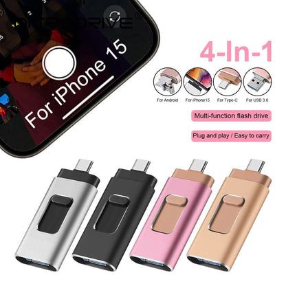 EcoDrive Swift 4-in-1 USB Flash Drive
