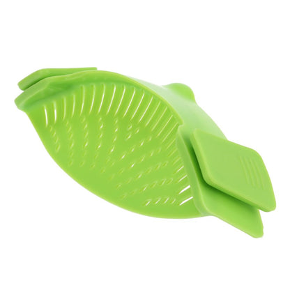 Silicone Kitchen Snap N' Strain Strainer